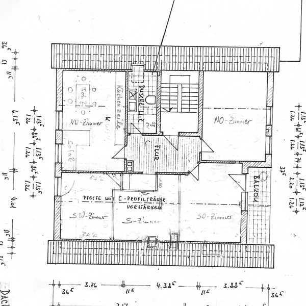                                                               Helle 5,5-Zimmer Wohnung mit Balkon in Hausen                                                       in Hausen (Kelheim)