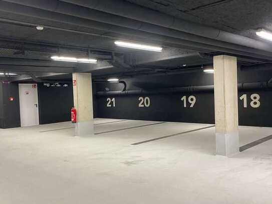 Freie Tiefgaragenstellplätze / Available underground parking spaces | Die ZIMMEREI | Köln