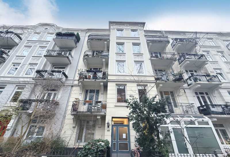 Klassische Altbauwohnung in gefragter Wohnlage von Hamburg-Eimsbüttel