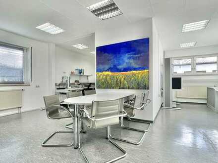 Zirndorf: Gewerbeeinheit mit Büro, Lager, Fertigung, Keller u. Sozialräumen insges. 382 m²