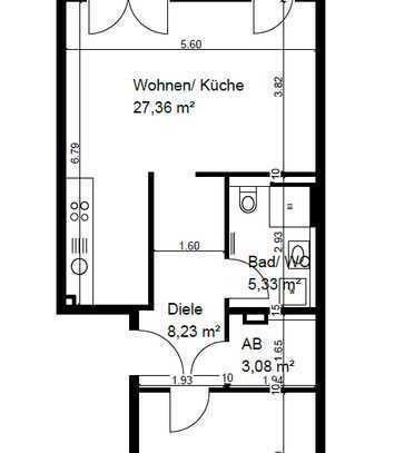 2-Zimmer-EG-Wohnung in Berlin Gesundbrunnen (Beschreibung lesen!)