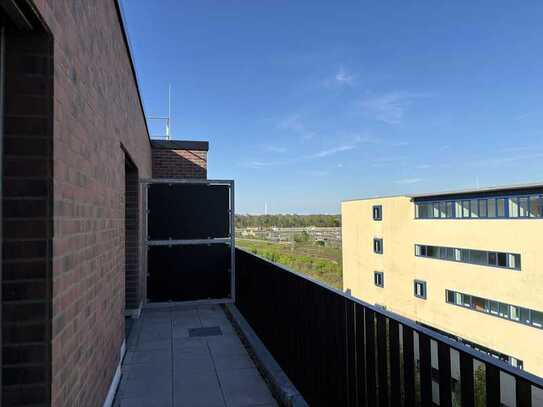Neubau 2023 - Möbliertes 1 Zimmer-Apartment mit EBK und Dachterrasse - Typ C5 - Rosensteinstraße