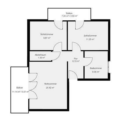 *** Bezugsfertig 2025 *** Traumhafte Dachgeschoss-Wohnung großem Südbalkon ***