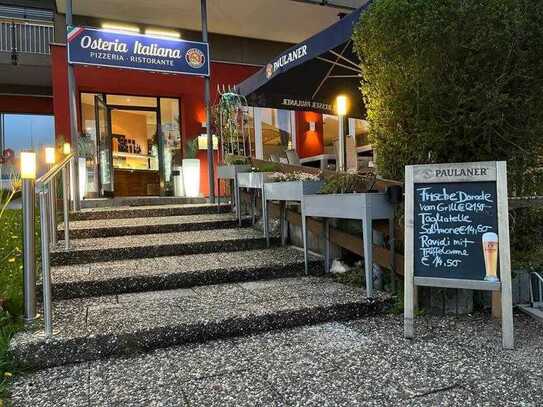 beliebtes Restaurant mit Bergblick in ausgezeichneter Lage von Hohenpeißenberg