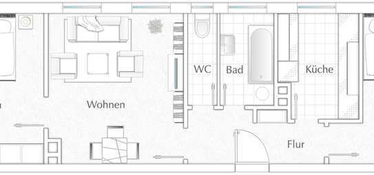 Frisch saniert! 3 Zimmer Wohntraum