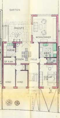 Reihenmittelhaus mit Einliegerwohnung zum Kauf