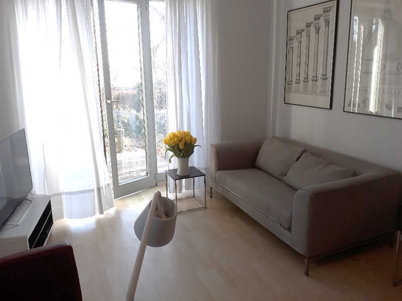                                                               2 Zimmer Garten-Apartment, voll m&ouml;bliert in M&uuml;nchen-Lochhausen                                                       in Lochhausen (München)