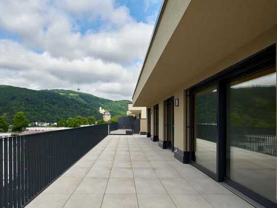 Blick ins Grüne - 4 Zimmer Penthouse in Lahnstein