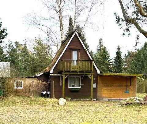 1077 - KNUSPERHÄUSCHEN WOCHENEND-/ FERIENHAUS an der Wendtorfer Schleuse/Heidkate