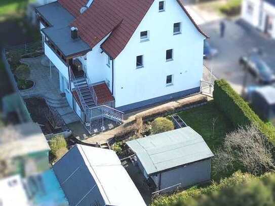 Talheim / TUT : Sonniges, komplett saniertes 3- Familienhaus mit Garage, Garten, Terrasse u. v. m.