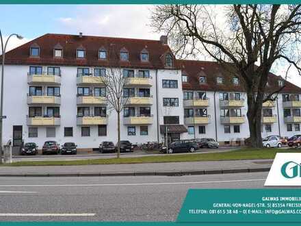GI** Gemütliches 1-Zi.-App. mit Balkon in Landshut-Nikola