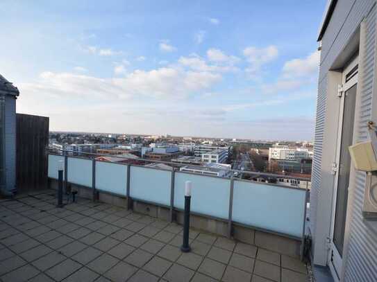 2 Zimmer Dachterrassen-Maisonette-Wohnung mit traumhaften Ausblick //provisionsfrei