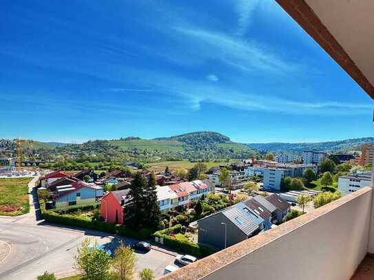 Stilvolle, 2-Zimmer-Wohnung mit atemberaubender Fernsicht in Winnenden