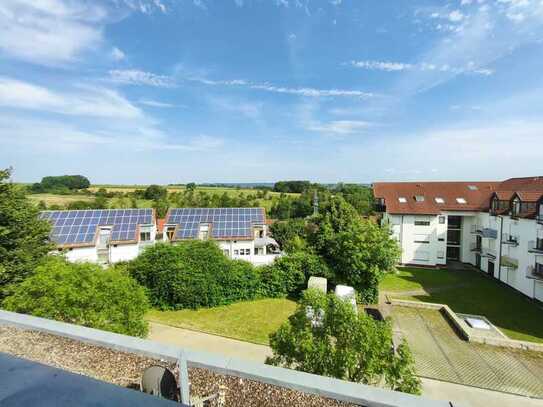 Leben auf zwei Ebenen: Tolle 3-Zimmer Maisonettewohnung mit Weitblick, Balkon & TG-Stellplatz