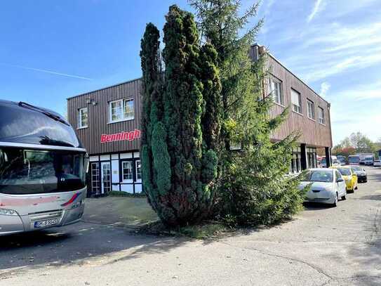 Bürogebäude mit Lagerhalle inkl. Waschanlage und über 3.000 m² Ausbaufläche in Wiehl!