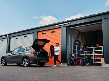 NEW! 42m² Garagen & Lagerräume mit Strom zur Miete