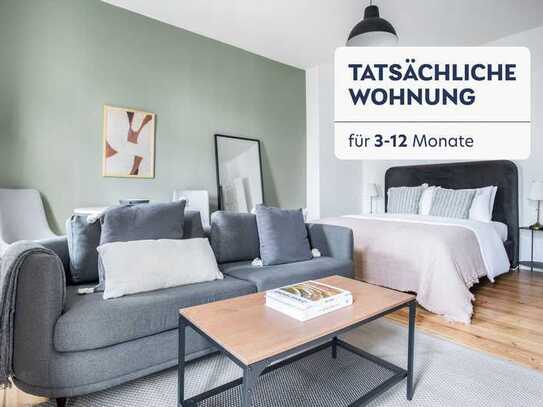 Toll ausgestattes Studio-Apartment in beliebter Lage in Berlin, unweit der Schlossstraße