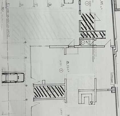 **Büro-/ Ladenfläche EG+UG - 1B Lage an Hauptkreuzung - 5xStellplätze und WC**