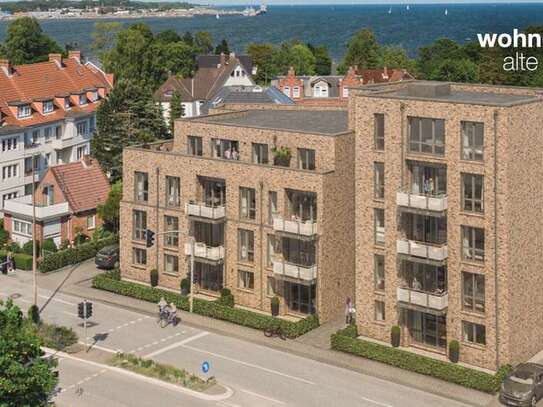 Geschmackvolle Neubau EG-Wohnung mit zwei Räumen und EBK in Eckernförde