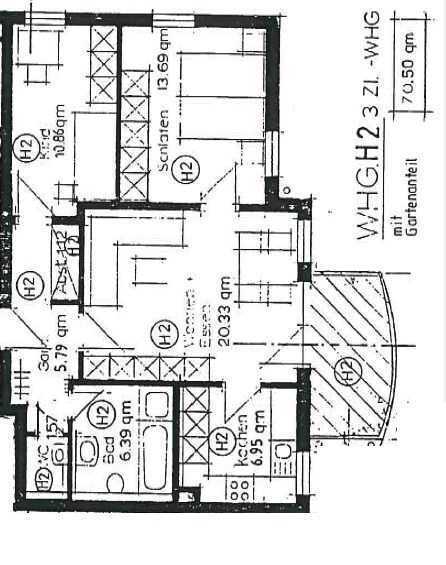 3 Zimmerwohnung in ruhiger Lage