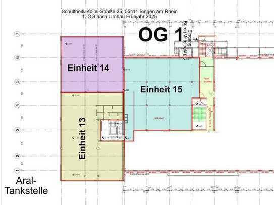 Vorankündigung: (EINHEIT 14) Neu sanierte (KFW 55), barrierefreie Büro- und Lagerflächen