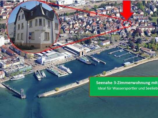 Exklusive und großzügige 3-Zimmerwohnung mit Terrasse, direkt am Bodensee in KfW-Effizienzhaus