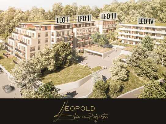 NEUBAU LEOPOLD - 3 Zimmer Maisonette Wohnung im 3.OG mit Blick in den Hofgarten