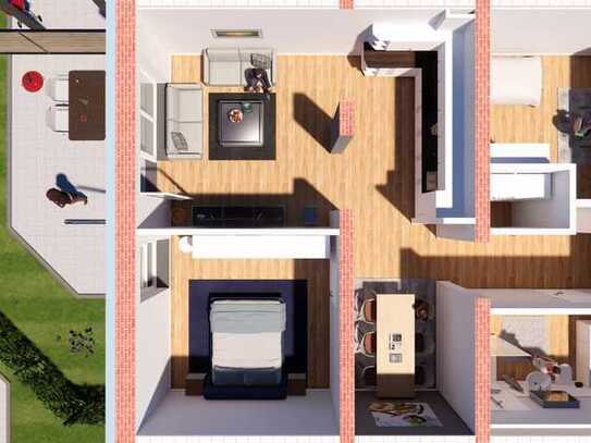 Attraktive Neubauwohnung mit Eigenheimcharakter – Ihr neues Zuhause erwartet Sie!