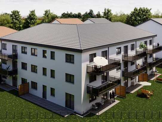 5 % degr. Abschreibung + 5 % Sonderabschreibung! WE7: 2-Zi im 1. OG | KfW40 QNG | Aufzug | Balkon