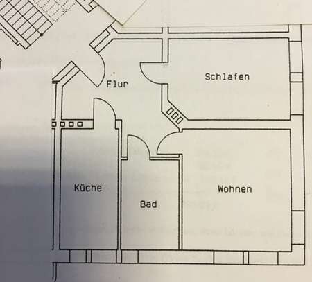 Neuwertige Wohnung mit zwei Zimmern und EBK in Cottbus