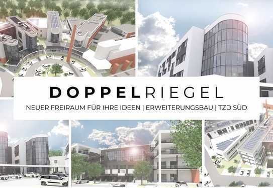 Neubau Doppelriegel - Büro-, Labor-, Werkstattflächen