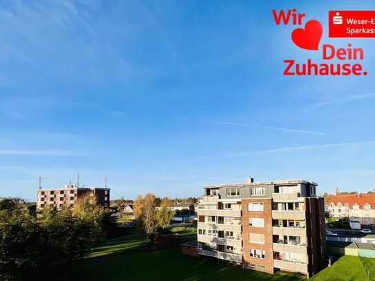 Strandnah in Cuxhaven-Döse: 3 Zi-Wohnung m. Loggia