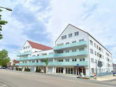 Moderne Erdgeschosswohnung mit Terrasse in Pfuhl