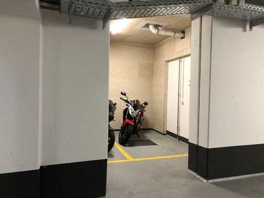 Motorradstellplatz zu vermieten