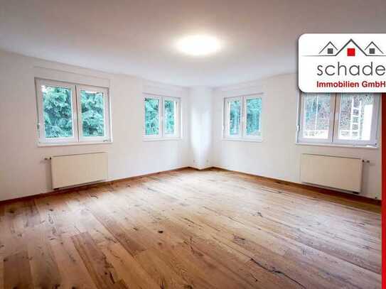 SCHADE IMMOBILIEN - Saniert und quasi barrierefrei! Exklusive 4-Zimmer-Mietwohnung in Plettenberg.