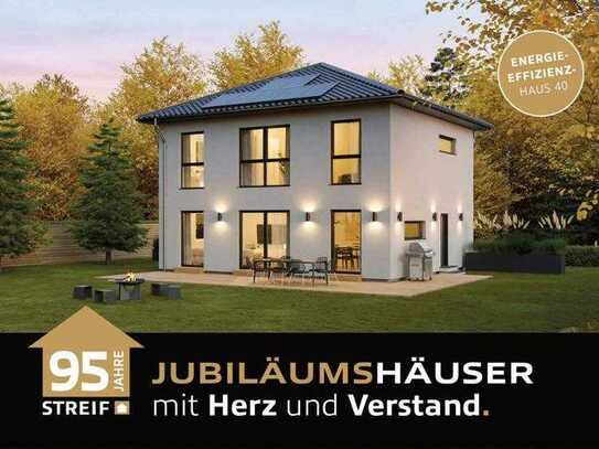 Jubiläumshaus Villa City XXL KFW 40+ / SCH. F /exkl. Baunebenkosten / exkl. Grundstück