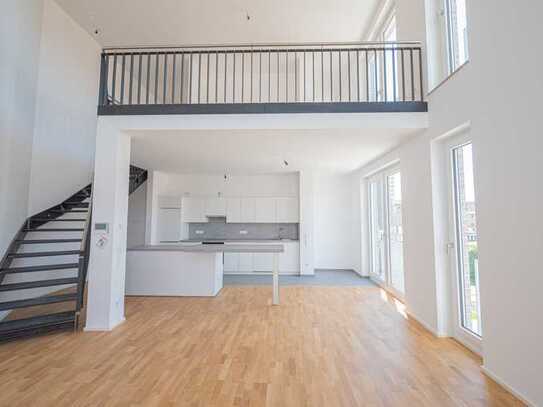 s'Lederer: Exklusive 2 Zi. Maisonettewohnung ++ EBK, Aufzug und TG-Stellplatz++ ERSTBEZUG