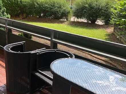 TOP-Lage: möblierte 1-Zimmer-Wohnung mit Balkon in Bad Füssing Kurzone 1