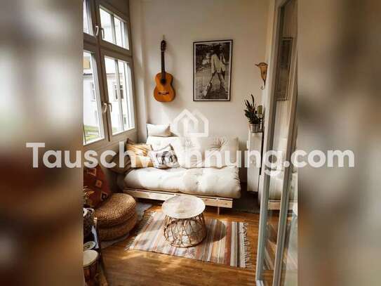 Tauschwohnung: 2 Zi-Whg in Herdern mit Loggia, Wintergarten und Privatpark