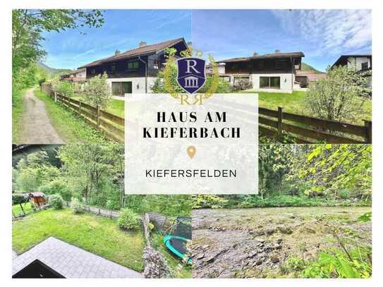 DHH direkt am idyllischen Kieferbach gelegen