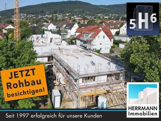 5H6 - Hochwertige 3-Zimmer-Wohnung im 1. OG mit Balkon und Carport