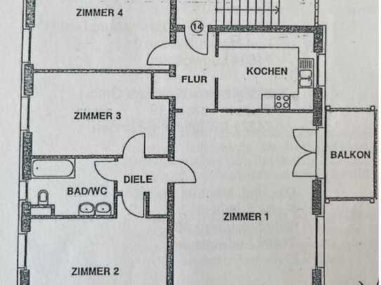 Schöne, helle und geräumige Wohnung am Stadtrand von Ludwigsburg