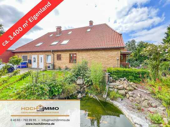 Zweifamilienhaus auf ca. 3.400 m² Eigenland in Riepsdorf!