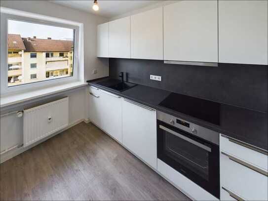 Sanierte 3-Zimmer Wohnung mit Einbauküche und Balkon in zentraler Lage Aschaffenburg