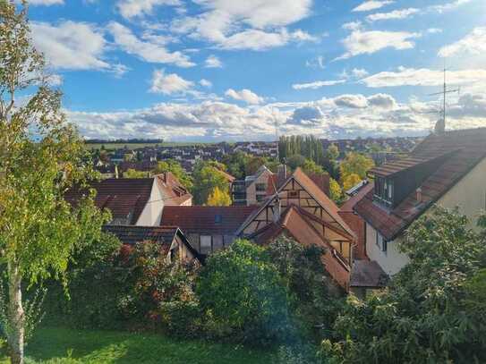 Wohnen in Nordheim mit unverbaubarer Aussicht