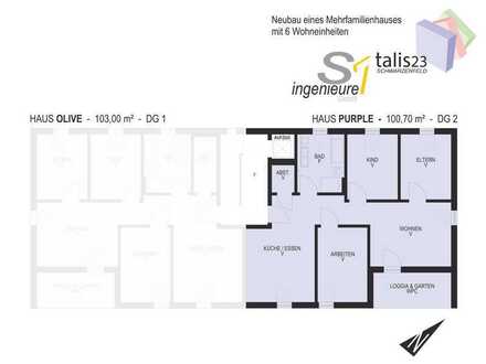 DG 2 - Wohnung (TALIS23) - Haus PURPLE