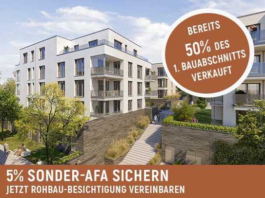 Next Level Living am Rhein - 94 m² großer Wohn(T)raum mit Loggia und Balkon