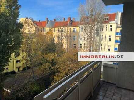 IMMOBERLIN.DE - Adrette Wohnung mit ruhigem Westbalkon im beliebten Bayerischen Viertel