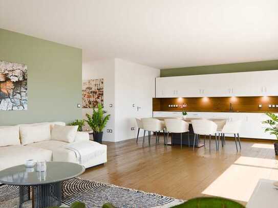 Moderne 2-Zimmer-Penthouse-Wohnung in optimaler Lage