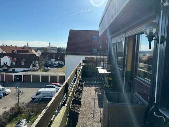 GÜNSTIG !! Leerstehende 3 ZKB Wohnung / Penthouse Wohnung mit TG Stellplatz in Kissing